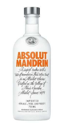 Vodka Absolut Mandarin X 750 Ml - modomarketar