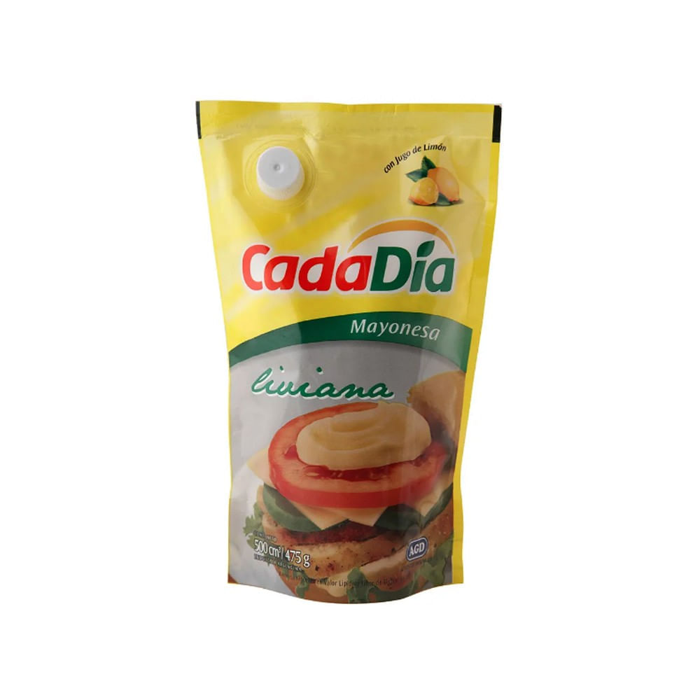 Mayonesa Cada Día Liviana X 250 Gr - modomarketar