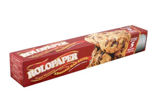 Papel manteca Rolopac x 5 mts