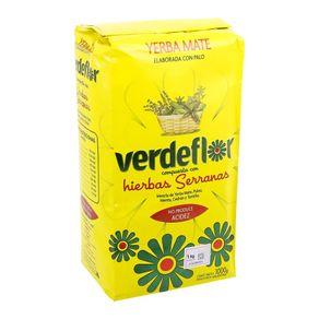 Verde Flor Yerba Mate Hiervas Serranas 1kg