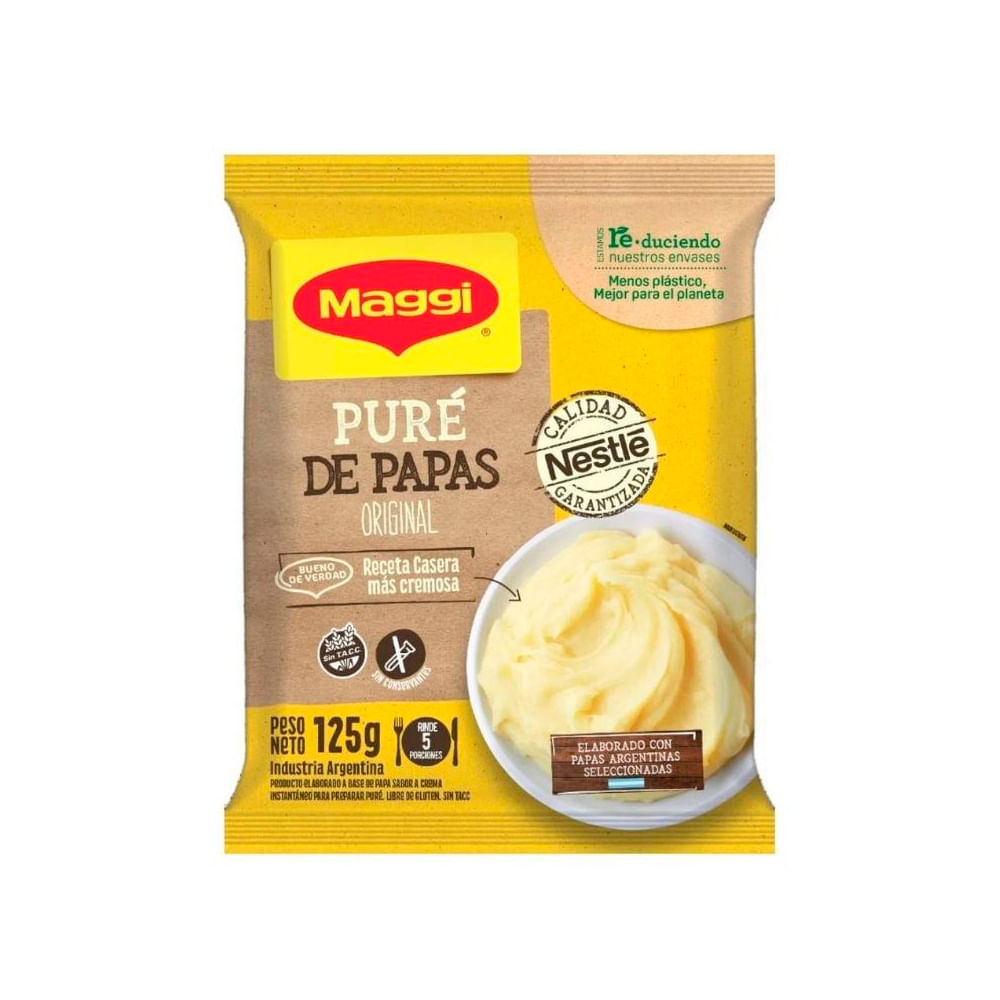 Pure De Papas Maggi Original X 125 Gr - modomarketar