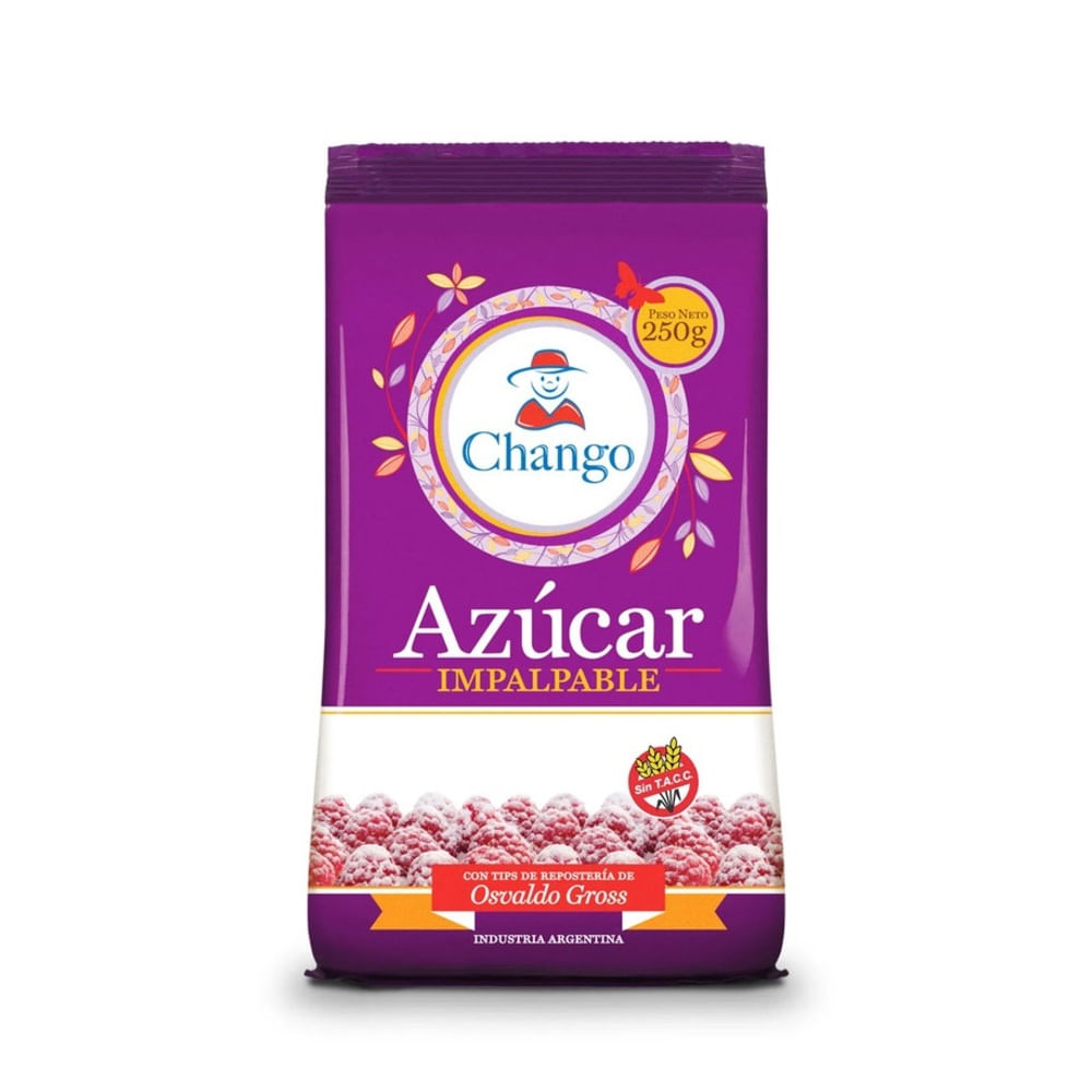 Azúcar Impalpable 250 Grs Chango