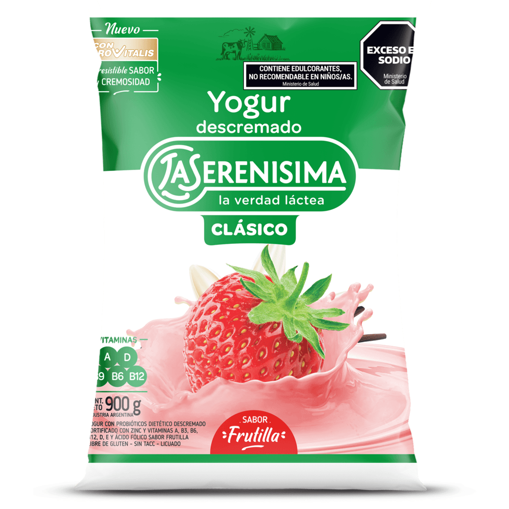 yogur bebible sin lactosa Vainilla - Milkaut - 900 g