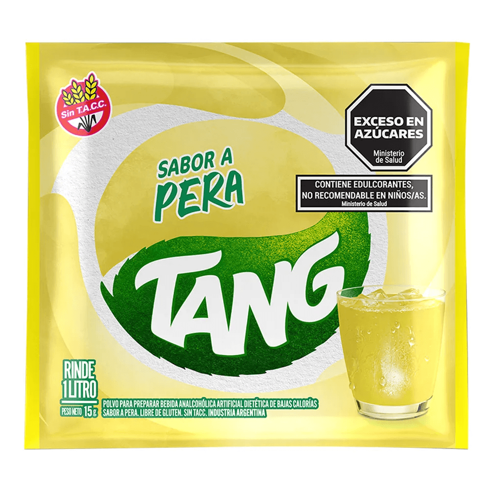 Jugo en polvo Tang sabor pera 15 g