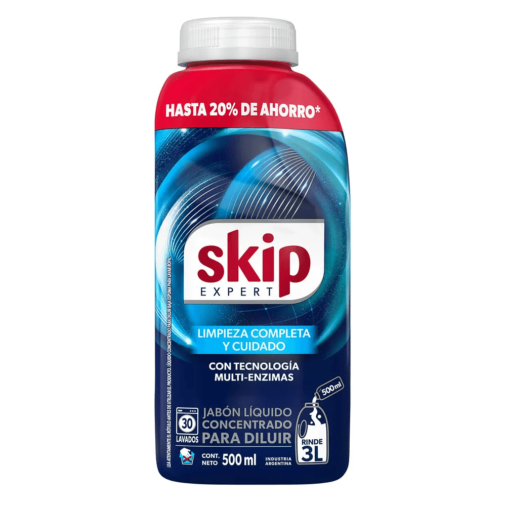 Jabón Liquido para Diluir Skip Bio-Enzimas 500 ml
