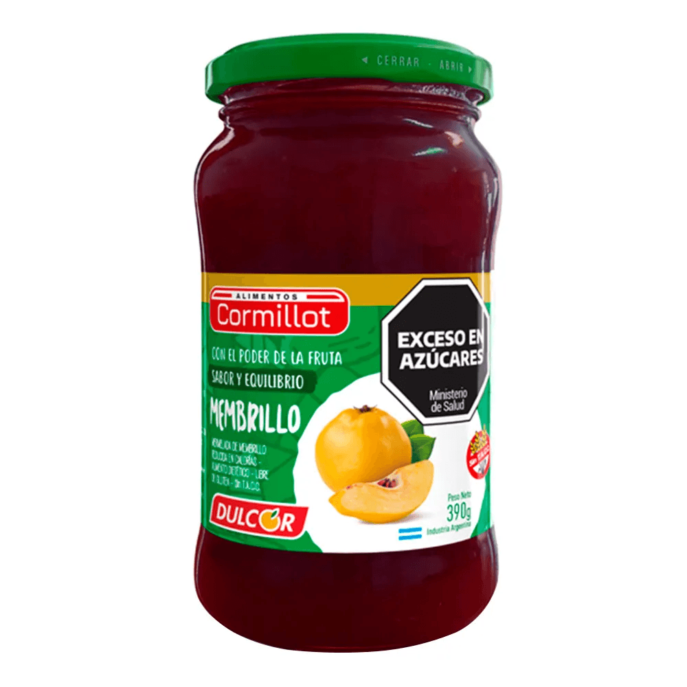 Mermelada Cormillot De Membrillo Light 390g